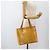 LOUIS VUITTON Borsa a Mano Monogram Vernis Houston Giallo Lime M91055 LV Auth hk3628 D'oro - vista 24