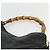 Borsa a Spalla in Pelle Gucci Bamboo 2way Nera Oro 001 1705 1638 Auth YKZ462 Nero D'oro - vista 8
