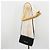 Céline Borsa a Spalla Horsebit in Pelle Nera e Oro Auth INZ069 Nero D'oro - vista 25