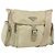 Borsa a Spalla PRADA Nylon Avorio Argento Autentica 174381 Crudo
