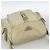 Borsa a Spalla PRADA Nylon Avorio Argento Autentica 174381 Crudo - vista 6