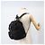 Zaino PRADA in nylon nero argento Auth YKZ1112 - vista 27