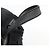 Zaino PRADA in nylon nero argento Auth YKZ1112 - vista 7