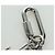 PORTACHIAVI A FORMA DI LV LOUIS VUITTON metallo tono argento MP2619 LV Auth BAZ740M - vista 16