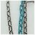 PORTACHIAVI A FORMA DI LV LOUIS VUITTON metallo tono argento MP2619 LV Auth BAZ740M - vista 4