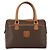 Céline Borsa a mano in tela Macadam CELINE PVC 2 pezzi Marrone Beige Auth ka3848 - vista 2