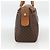 Céline Borsa a mano in tela Macadam CELINE PVC 2 pezzi Marrone Beige Auth ka3848 - vista 4