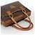Céline Borsa a mano in tela Macadam CELINE PVC 2 pezzi Marrone Beige Auth ka3848 - vista 5