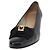 Salvatore Ferragamo Décolleté in Pelle 6 Nero Auth 174618A - vista 20
