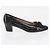 Salvatore Ferragamo Décolleté in Pelle 6 Nero Auth 174618A - vista 4