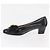Salvatore Ferragamo Décolleté in Pelle 6 Nero Auth 174618A - vista 5