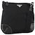 Borsa a Spalla PRADA Nylon Nero Argento Auth YKZ1103
