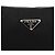 Borsa a Spalla PRADA Nylon Nero Argento Auth YKZ1103 - vista 18