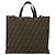FENDI Pokemon Dragonite Fragment Zucca Canvas Tasche 2way Schwarz Braun Auth ka3850SM - Ansicht 2