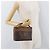 Céline Borsa a mano in tela Macadam CELINE in pelle PVC marrone oro Auth BAZ799 D'oro - vista 21