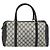 Borsa a Mano GUCCI GG Supreme PVC Blu Navy Oro Auth YKZ165 D'oro - vista 2