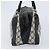 Borsa a Mano GUCCI GG Supreme PVC Blu Navy Oro Auth YKZ165 D'oro - vista 4