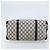 Borsa a Mano GUCCI GG Supreme PVC Blu Navy Oro Auth YKZ165 D'oro - vista 6