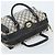 Borsa a Mano GUCCI GG Supreme PVC Blu Navy Oro Auth YKZ165 D'oro - vista 7