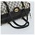 Borsa a Mano GUCCI GG Supreme PVC Blu Navy Oro Auth YKZ165 D'oro - vista 8