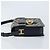 Céline Borsa a spalla Celine C Sulky Carriage in tela blu navy e oro Auth ARZ786 D'oro - vista 4