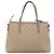 Gucci Borsa Tote GG Supreme in PVC beige e oro 353440 Auth YKZ112 D'oro - vista 2