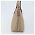 Gucci Borsa Tote GG Supreme in PVC beige e oro 353440 Auth YKZ112 D'oro - vista 3