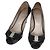 Salvatore Ferragamo Vara Pumps con Fiocco in Pelle Nera Auth 174627A