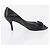 Salvatore Ferragamo Vara Pumps con Fiocco in Pelle Nera Auth 174627A - vista 22