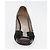 Salvatore Ferragamo Vara Pumps con Fiocco in Pelle Nera Auth 174627A - vista 29
