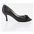 Salvatore Ferragamo Vara Pumps con Fiocco in Pelle Nera Auth 174627A - vista 4