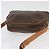 Céline Borsa a spalla circolare in tela Macadam CELINE in pelle PVC marrone e oro Auth BAZ708 D'oro - vista 6
