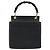 Borsa a mano in pelle Gucci Bamboo nera e oro 000 1014 1888 Auth INZ098 Nero D'oro - vista 2