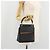 Borsa a mano in pelle Gucci Bamboo nera e oro 000 1014 1888 Auth INZ098 Nero D'oro - vista 23