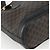 Céline Borsa tote in tela Macadam CELINE in pelle PVC nera e oro Auth YKZ1148 Nero D'oro - vista 15