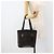 Céline Borsa tote in tela Macadam CELINE in pelle PVC nera e oro Auth YKZ1148 Nero D'oro - vista 22