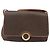 Céline Borsa a spalla circolare in tela Macadam CELINE in pelle PVC marrone oro Auth YKZ1025 D'oro - vista 13
