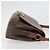 Céline Borsa a spalla circolare in tela Macadam CELINE in pelle PVC marrone oro Auth YKZ1025 D'oro - vista 3
