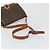 Céline Borsa a spalla circolare in tela Macadam CELINE in pelle PVC marrone oro Auth YKZ1025 D'oro - vista 7