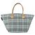 Burberry Nova Check Blue Label Handtasche aus Nylon hellblau silber authentisch bs34397 - Ansicht 13
