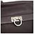 Salvatore Ferragamo Borsa Sofia Gancini in pelle 2 in 1 Bordeaux Argento Auth ARZ841 Bordò - vista 20