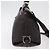 Salvatore Ferragamo Borsa Sofia Gancini in pelle 2 in 1 Bordeaux Argento Auth ARZ841 Bordò - vista 4
