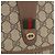 GUCCI GG Supreme Web Sherry Line Clutch Bag PVC Beige Oro 89 01 030 Auth AMZ078 D'oro - vista 17