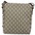 Gucci Borsa a Spalla GG Supreme PVC Beige Oro 223666 Auth YKZ033 D'oro - vista 2