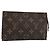 LOUIS VUITTON Monogram Bucket PM Accessory Pouch LV Auth YKZ002