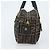 Borsa a mano in tela Zucca FENDI nera e marrone Auth YKZ272 Nero - vista 4