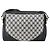 Borsa a Spalla Gucci GG Supreme Sherry Line PVC Blu Navy Oro Rosso Auth BAZ856 D'oro - vista 2
