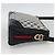 Borsa a Spalla Gucci GG Supreme Sherry Line PVC Blu Navy Oro Rosso Auth BAZ856 D'oro - vista 4