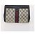 GUCCI GG Supreme Plus Borsa Clutch Sherry Line PVC 3 Set Nero Beige Auth 166799 - vista 15