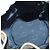 Borsa a spalla MCM Vicetos Logogram PVC Bianco Oro Auth INZ084 D'oro - vista 11